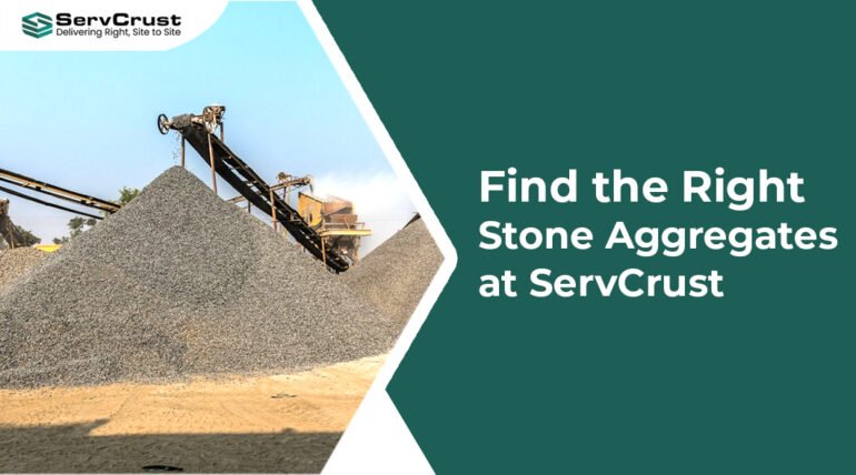 crushed atone aggregates
