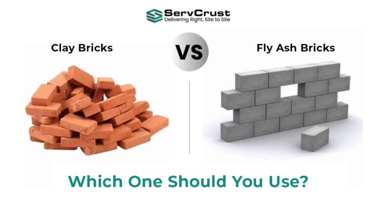 ash bricks and clay bricks